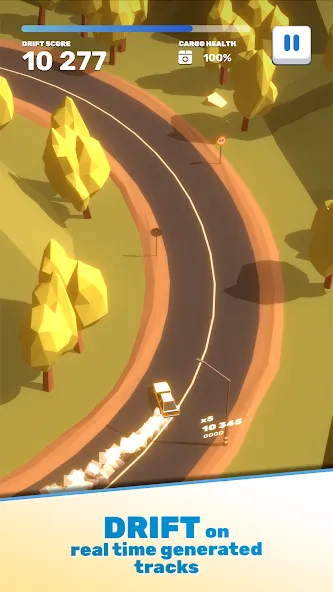Tofu Drifter (Тофу Дрифтер) МОД/Взлом [Много монет, Открытые уровни и Мега MOD] Screenshot 1