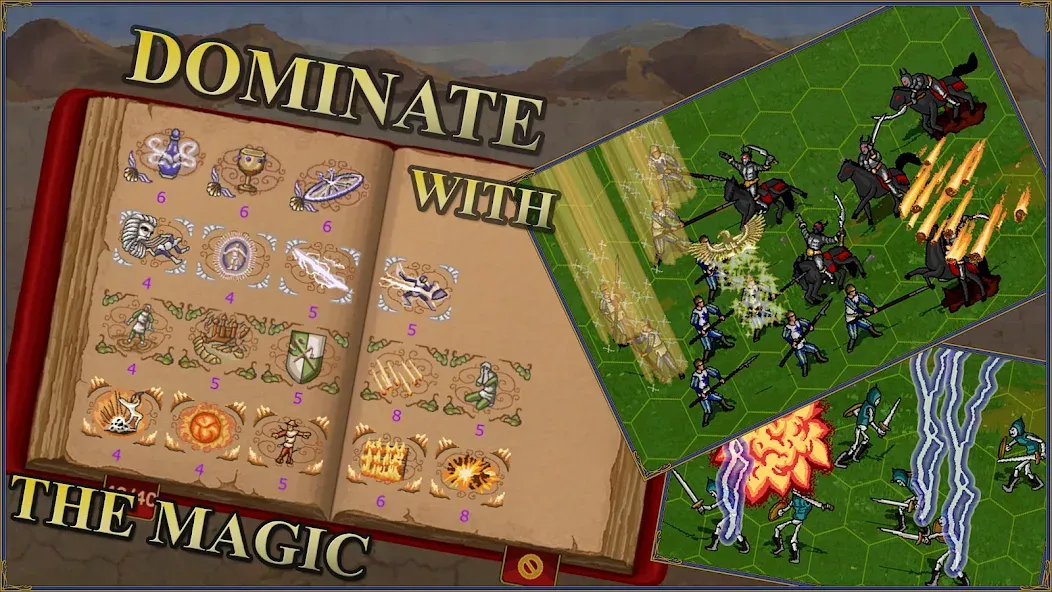 Heroes of Might: Magic arena 3 МОД/Взлом [Много денег, Монет и Все открыто] Screenshot 2