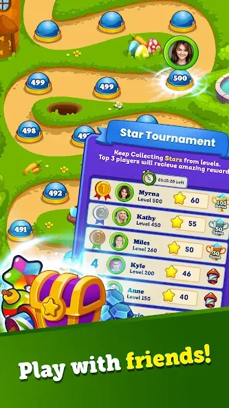 Easter Magic - Match 3 Game (Истер Мэджик) МОД/Взлом [Деньги, Монеты и Меню MOD] Screenshot 4