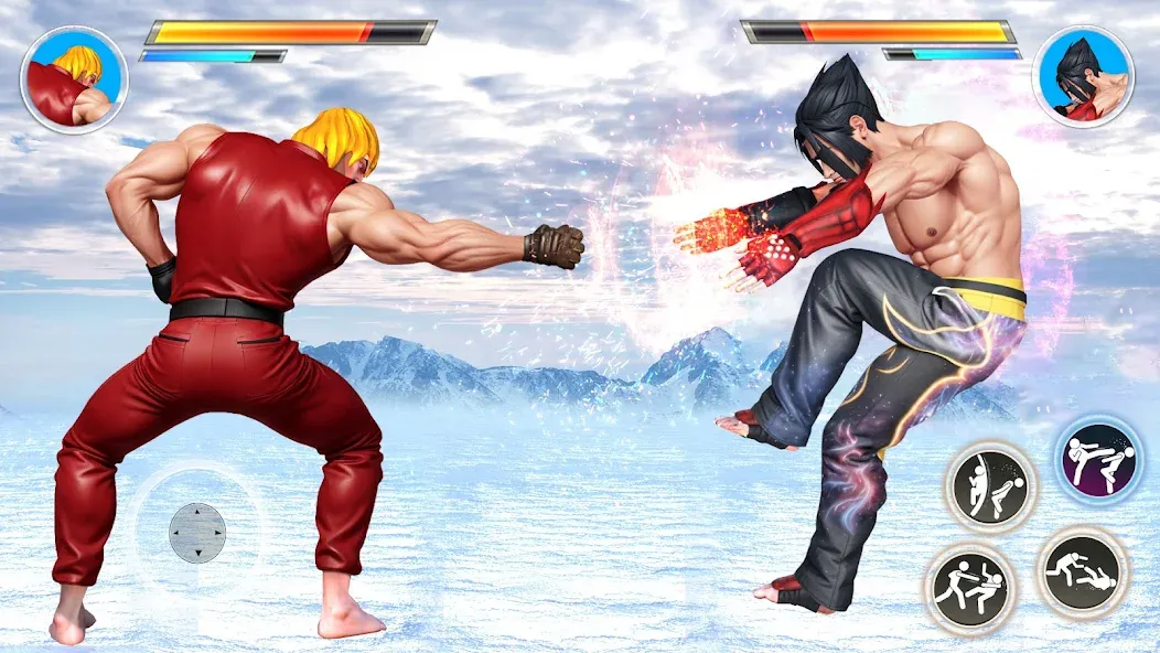 Kung Fu Karate Fighting Games МОД/Взлом [Бесконечные деньги, Монеты и Мега MOD] Screenshot 4