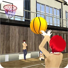 Скачать Взломанная School Basket на Андроид (Много денег) бесплатно