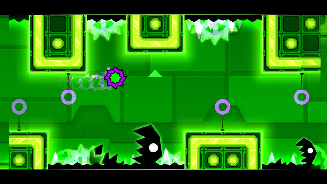 Geometry Dash Meltdown (Геометрия Дэш Мелтдаун) МОД/Взлом [Меню, Бесконечные монеты и Открытые уровни] Screenshot 4