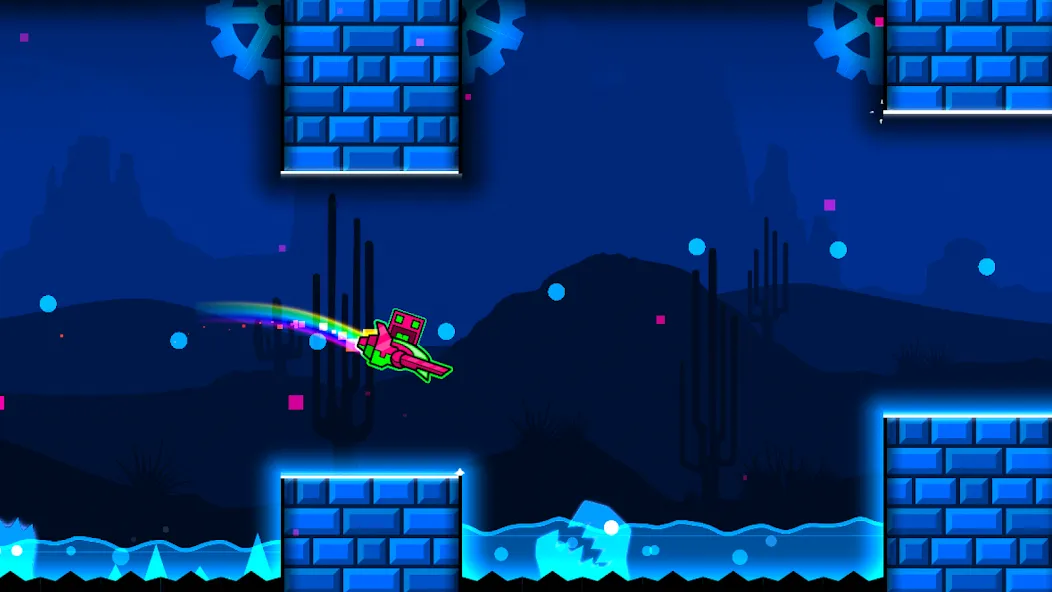 Geometry Dash SubZero (Геометрия Даш СабЗеро) МОД/Взлом [Все открыто, Дополнительные деньги и Меню MOD] Screenshot 4