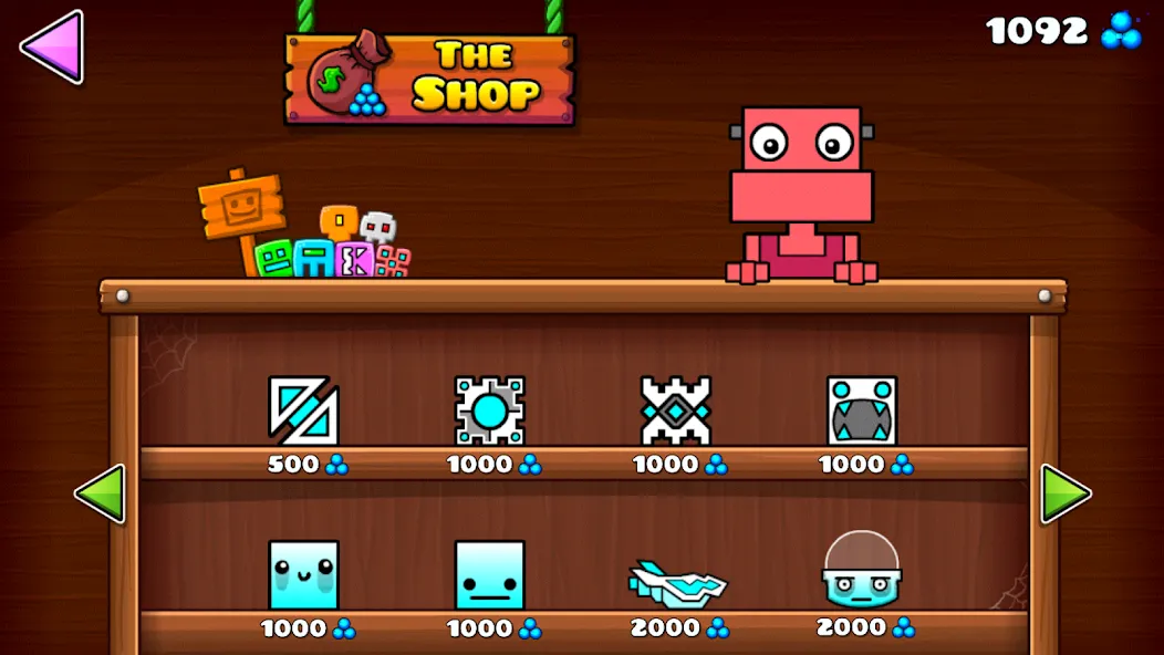Geometry Dash World (Геометри Дэш Ворлд) МОД/Взлом [Деньги, Монеты и Меню MOD] Screenshot 3