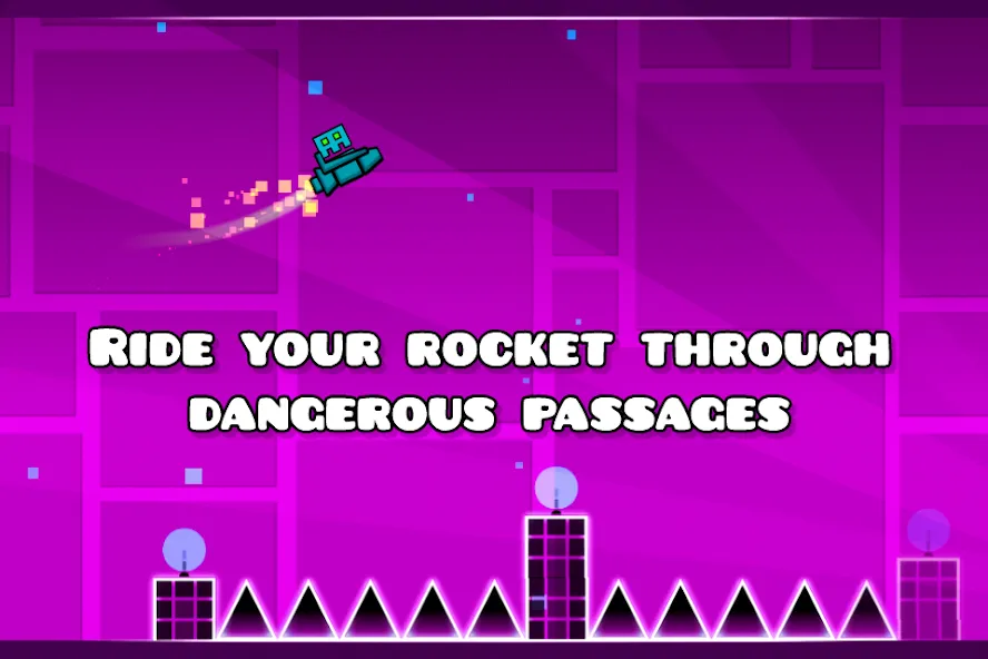 Geometry Dash Lite (Геометрия Дэш Лайт) МОД/Взлом [Деньги, Монеты и Меню MOD] Screenshot 2
