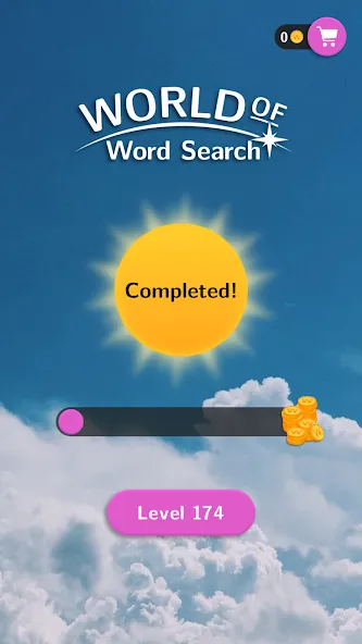 World of Word Search МОД/Взлом [Деньги, Монеты и Меню MOD] Screenshot 4