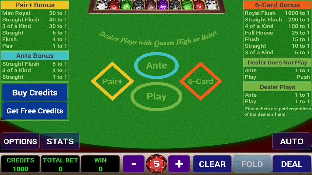 Ace 3-Card Poker (эйс 3) МОД/Взлом [Бесконечные деньги, Монеты и Мега MOD] Screenshot 1