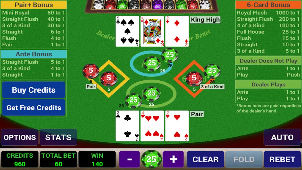 Ace 3-Card Poker (эйс 3) МОД/Взлом [Бесконечные деньги, Монеты и Мега MOD] Screenshot 3