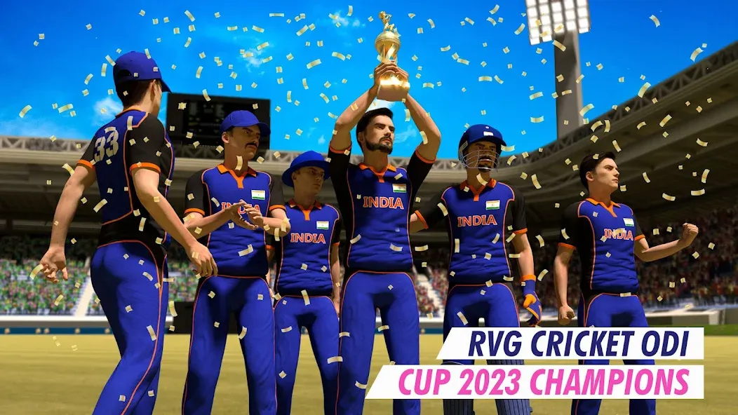 RVG Real World Cricket Game 3D (РВГ Реальная Мировая Крикетная Игра 3D) МОД/Взлом [Много монет, Открытые уровни и Мега MOD] Screenshot 3