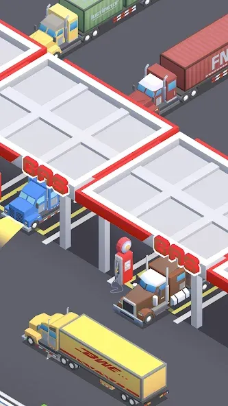 Travel Center Tycoon МОД/Взлом [Меню, Бесконечные монеты и Открытые уровни] Screenshot 2