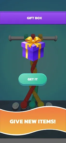 Tangle Master 3D МОД/Взлом [Меню, Бесконечные монеты и Открытые уровни] Screenshot 5