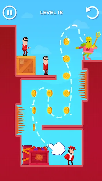 Drawmaster (Дроумастер) МОД/Взлом [Много монет, Открытые уровни и Мега MOD] Screenshot 1