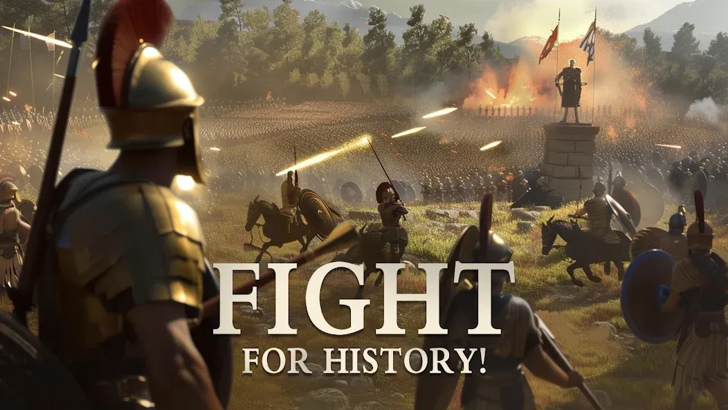 Grand War: Rome Strategy Games (Гранд Вар) МОД/Взлом [Деньги, Монеты и Меню MOD] Screenshot 1