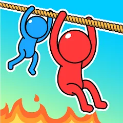 Скачать Взломанная Rope Puzzle на Андроид (Все уровни открыты)