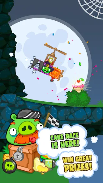 Bad Piggies (Бэд Пиггиз) МОД/Взлом [Все открыто, Дополнительные деньги и Меню MOD] Screenshot 2
