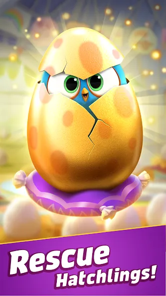 Angry Birds Match 3 (Энгри Бердс Матч 3) МОД/Взлом [Бесконечные деньги, Монеты и Мега MOD] Screenshot 2