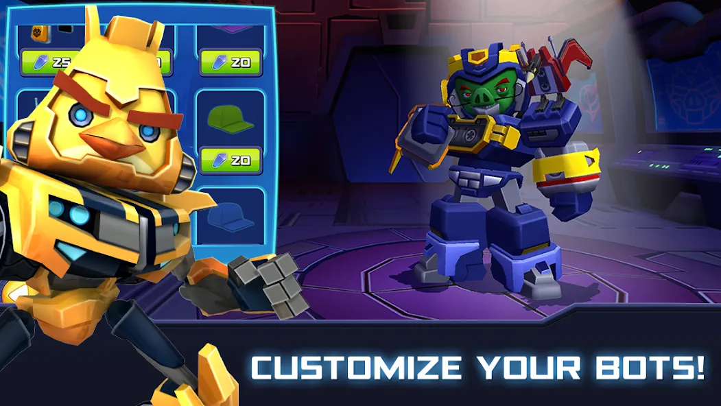 Angry Birds Transformers (Энгри Брдс Трансформеры) МОД/Взлом [Много монет, Открытые уровни и Мега MOD] Screenshot 2