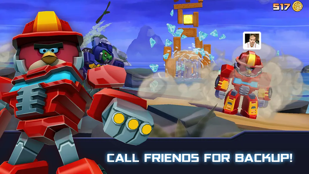 Angry Birds Transformers (Энгри Брдс Трансформеры) МОД/Взлом [Много монет, Открытые уровни и Мега MOD] Screenshot 3