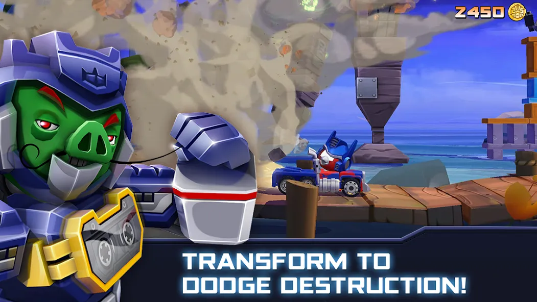 Angry Birds Transformers (Энгри Брдс Трансформеры) МОД/Взлом [Много монет, Открытые уровни и Мега MOD] Screenshot 4