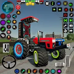 Скачать Indian Tractor Farming Games Взлом (Много денег) на Андроид бесплатно