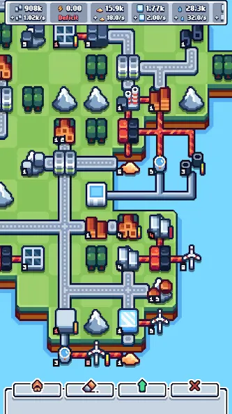 Production Chain Tycoon (Продакшн Чейн Тайкун) МОД/Взлом [Все открыто, Дополнительные деньги и Меню MOD] Screenshot 3