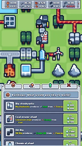 Production Chain Tycoon (Продакшн Чейн Тайкун) МОД/Взлом [Все открыто, Дополнительные деньги и Меню MOD] Screenshot 4