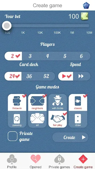 Durak Online МОД/Взлом [Меню, Бесконечные монеты и Открытые уровни] Screenshot 2