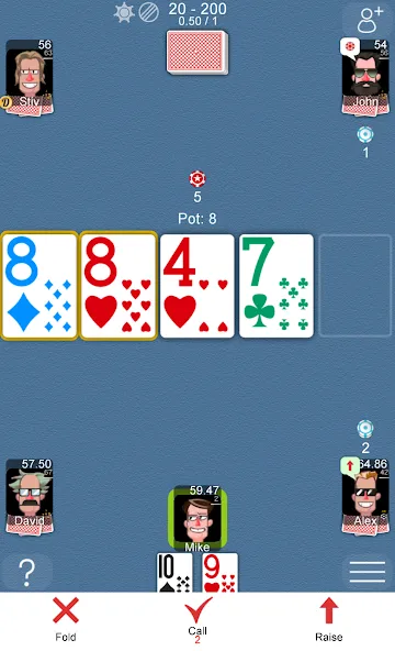 Poker Online МОД/Взлом [Бесконечные деньги, Монеты и Мега MOD] Screenshot 1