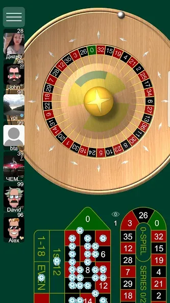 Roulette Online МОД/Взлом [Бесконечные деньги, Монеты и Мега MOD] Screenshot 1