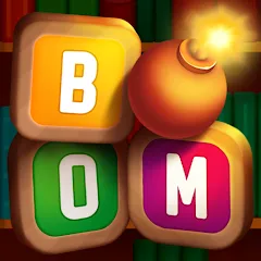 Скачать Взломанная Wordboom - Online Word Game на Андроид с мод меню: всё открыто