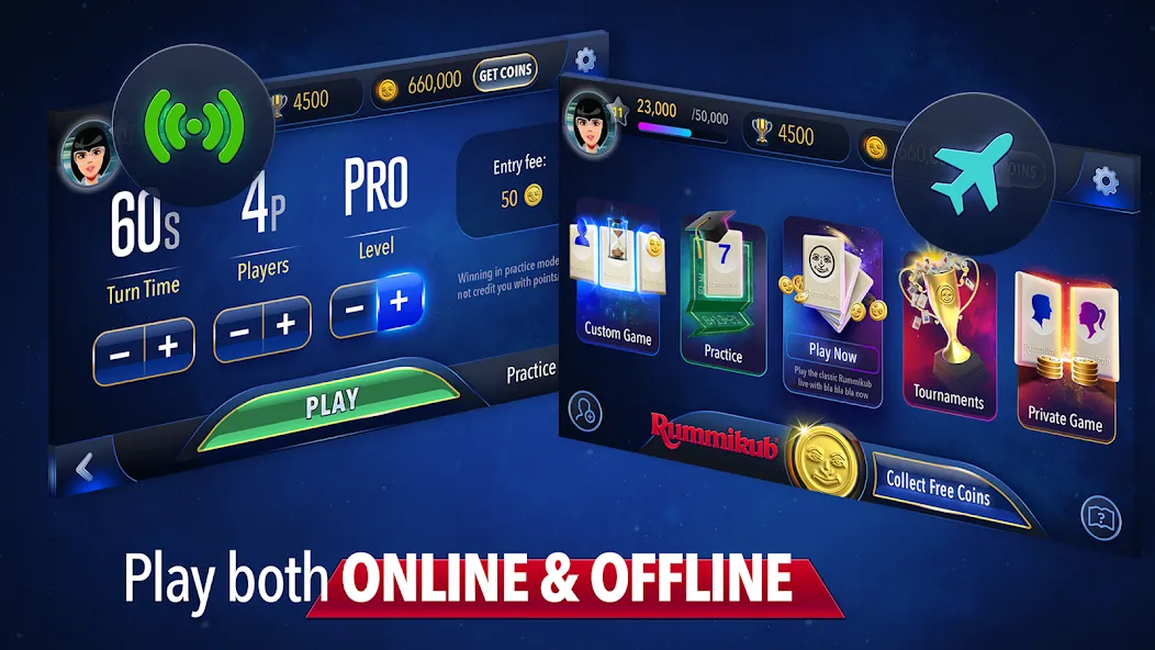 Rummikub® (Руммикуб) МОД/Взлом [Все открыто, Дополнительные деньги и Меню MOD] Screenshot 4