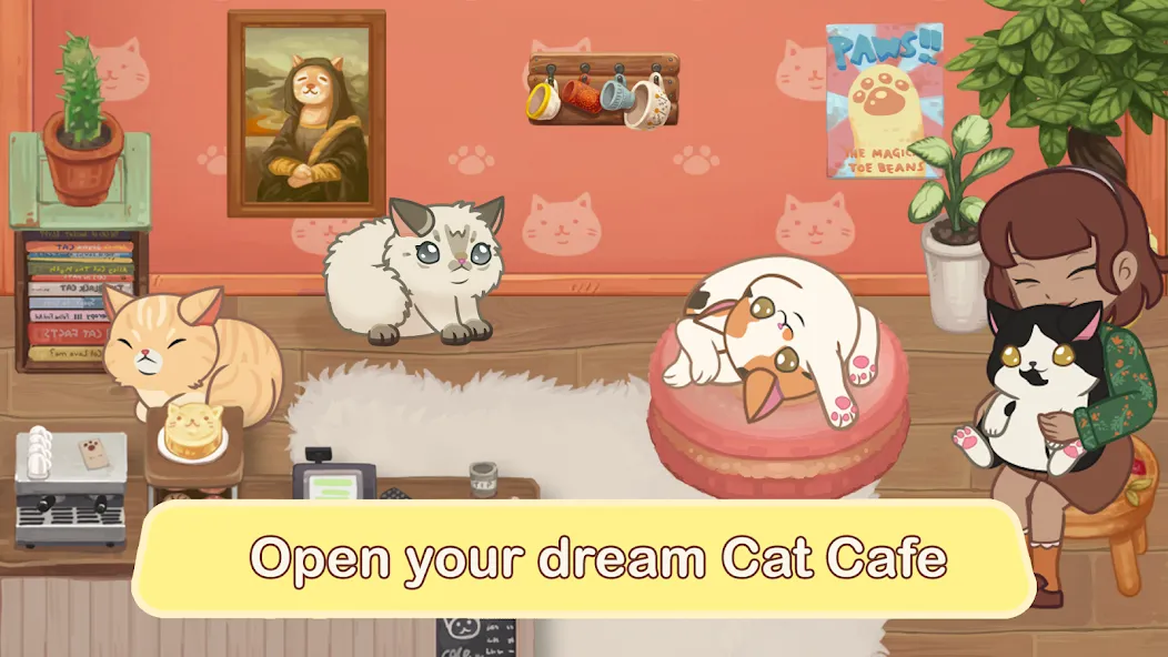 Furistas Cat Cafe (Фуристас) МОД/Взлом [Все открыто, Дополнительные деньги и Меню MOD] Screenshot 1