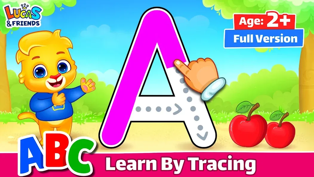 ABC Kids - Tracing & Phonics (ЭйБиСи Кидс) МОД/Взлом [Бесконечные деньги, Монеты и Мега MOD] Screenshot 1