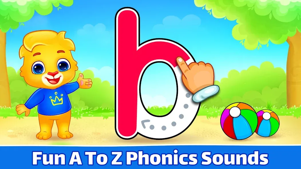 ABC Kids - Tracing & Phonics (ЭйБиСи Кидс) МОД/Взлом [Бесконечные деньги, Монеты и Мега MOD] Screenshot 2