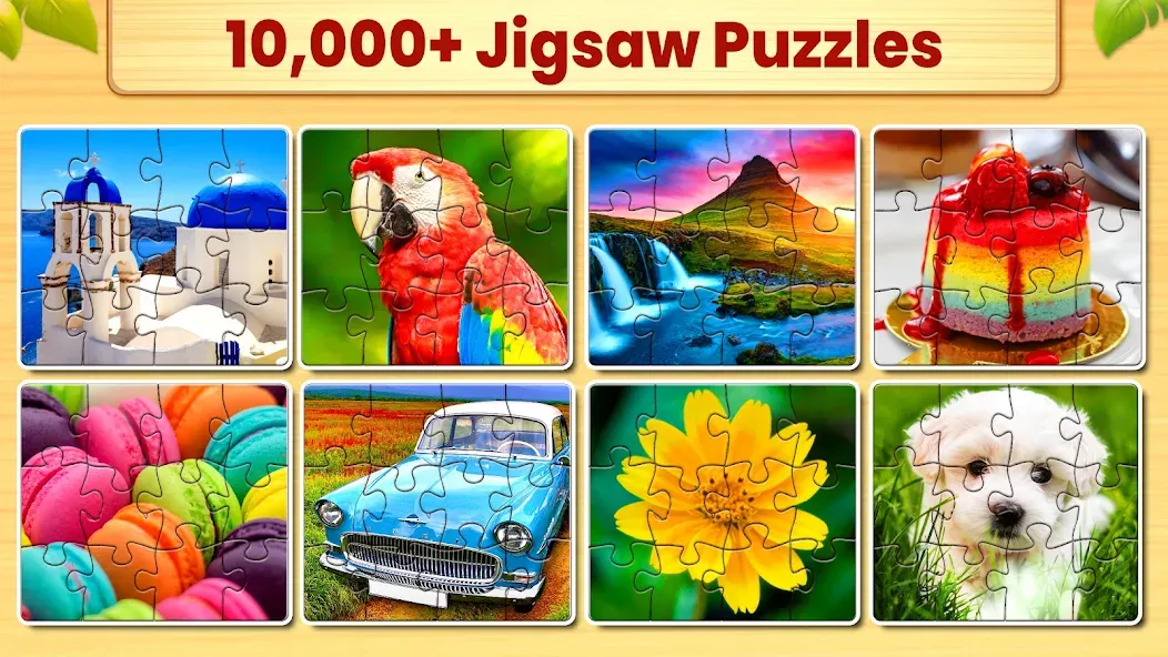 Jigsaw Puzzles: Picture Puzzle МОД/Взлом [Бесконечные деньги, Монеты и Мега MOD] Screenshot 2