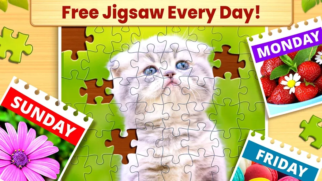 Jigsaw Puzzles: Picture Puzzle МОД/Взлом [Бесконечные деньги, Монеты и Мега MOD] Screenshot 3