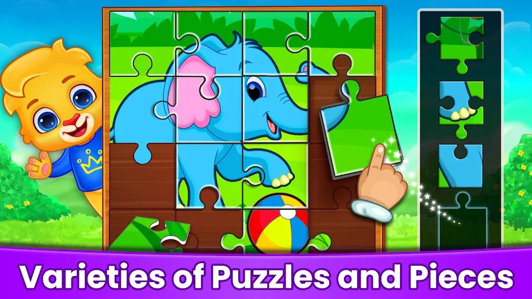 Puzzle Kids: Jigsaw Puzzles МОД/Взлом [Деньги, Монеты и Меню MOD] Screenshot 2