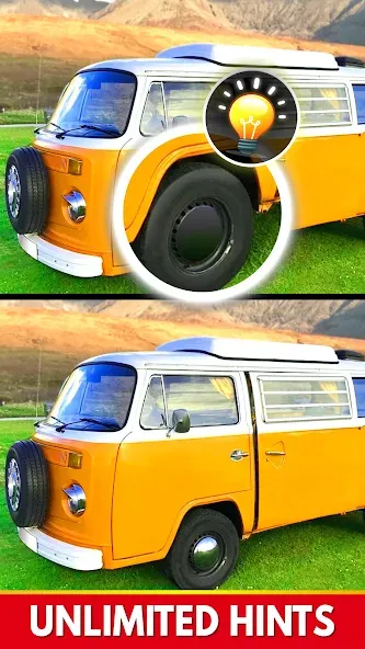Find The Differences - Spot it МОД/Взлом [Меню, Бесконечные монеты и Открытые уровни] Screenshot 4
