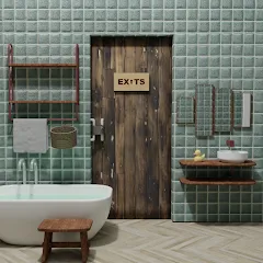 Скачать EXiTS:Room Escape Game Взломанная на Андроид (Все подсказки и пропуск уровня разблокированы)