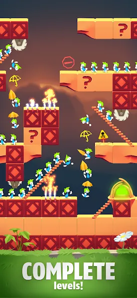 Lemmings (Леммингс) МОД/Взлом [Все открыто, Дополнительные деньги и Меню MOD] Screenshot 1
