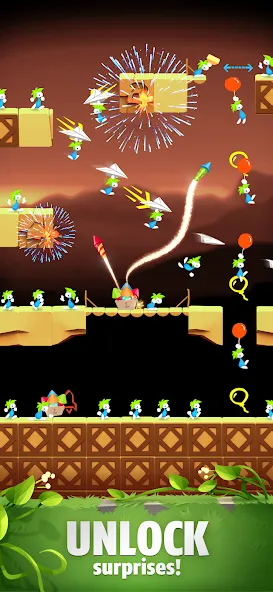 Lemmings (Леммингс) МОД/Взлом [Все открыто, Дополнительные деньги и Меню MOD] Screenshot 5