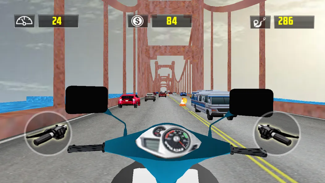 Traffic Rider+ МОД/Взлом [Деньги, Монеты и Меню MOD] Screenshot 3
