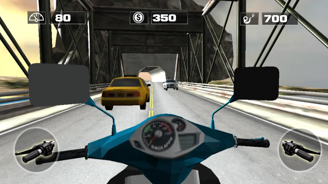 Traffic Rider+ МОД/Взлом [Деньги, Монеты и Меню MOD] Screenshot 5