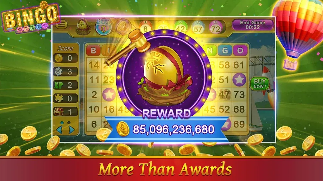 Bingo Happy HD - Bingo Games (Бинго Хэппи ХД) МОД/Взлом [Меню, Бесконечные монеты и Открытые уровни] Screenshot 5