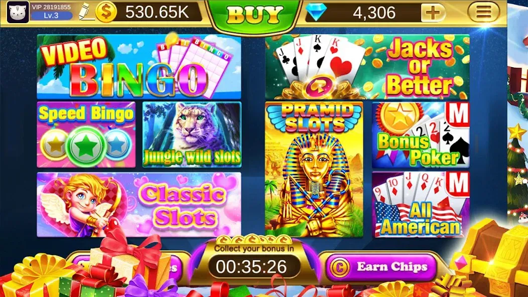 Casino Offline: Slots & Poker (Казино 888) МОД/Взлом [Все открыто, Дополнительные деньги и Меню MOD] Screenshot 3