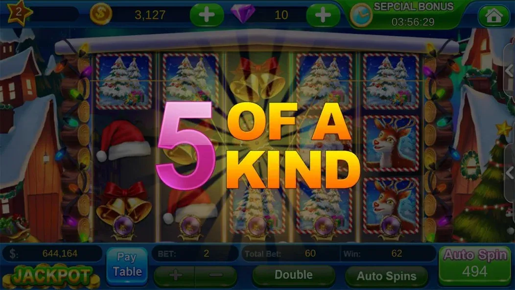 Offline Vegas Casino Slots (Офлайн Вегас Казино Слоты) МОД/Взлом [Все открыто, Дополнительные деньги и Меню MOD] Screenshot 3