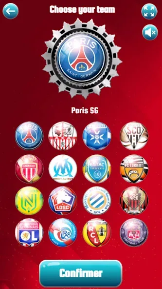 Jeu de Ligue 1 — скриншот 2 Jeu de Ligue 1 — скриншот 2