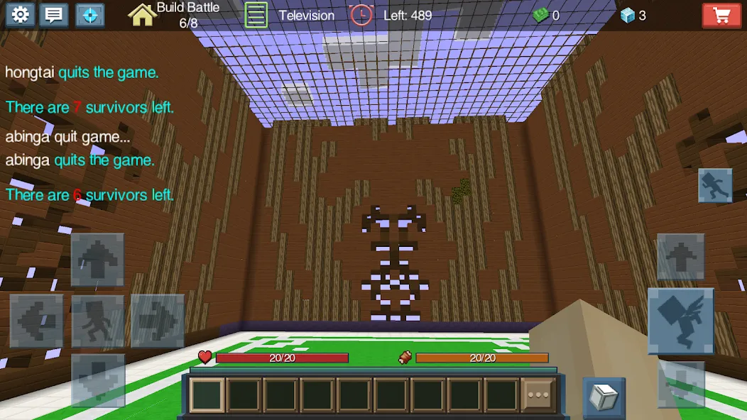Build Battle (Билд Батл) МОД/Взлом [Меню, Бесконечные монеты и Открытые уровни] Screenshot 2