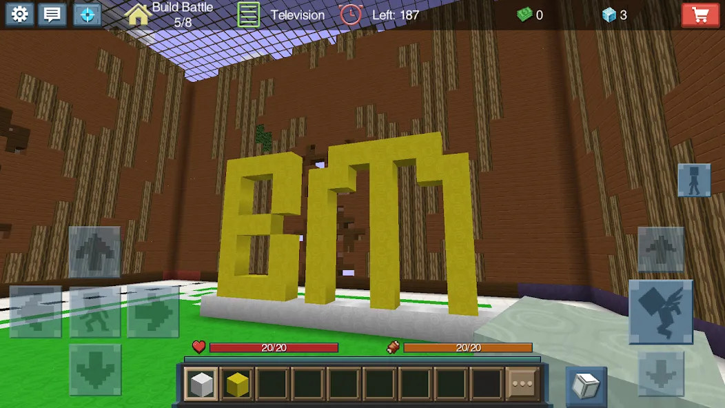 Build Battle (Билд Батл) МОД/Взлом [Меню, Бесконечные монеты и Открытые уровни] Screenshot 3