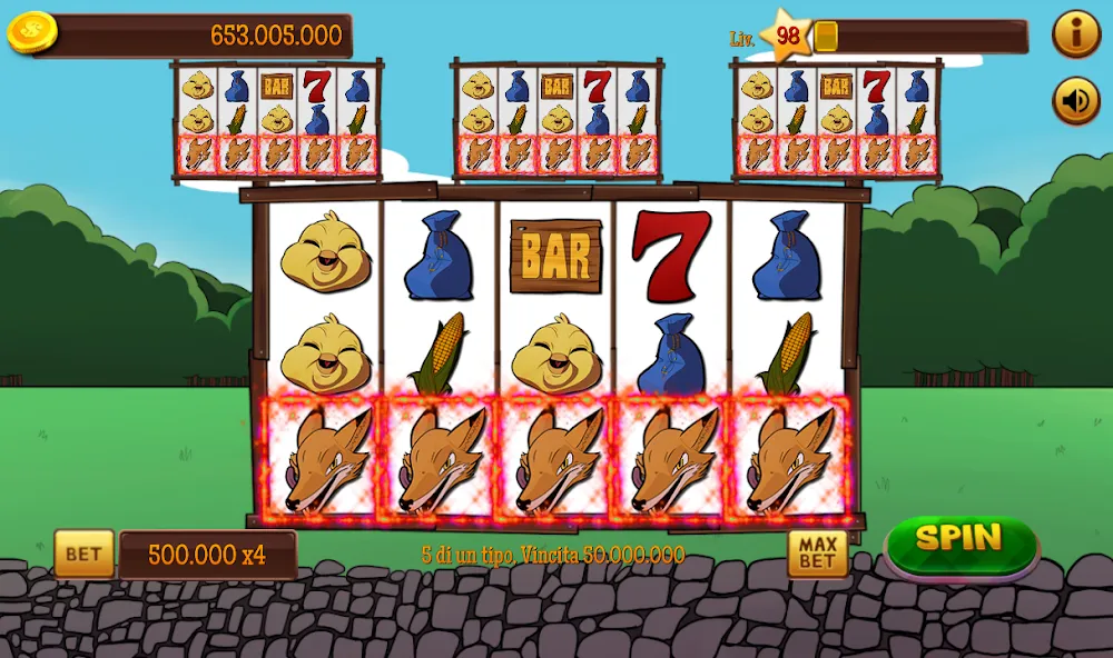 Slot Gallina 4 (Слот Галлина 4) МОД/Взлом [Бесконечные деньги, Монеты и Мега MOD] Screenshot 2